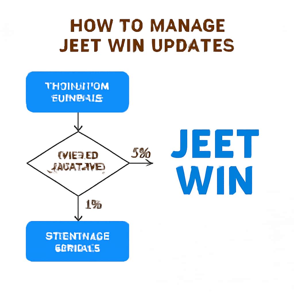 Diagram illustrating the update process for Jeet Win.