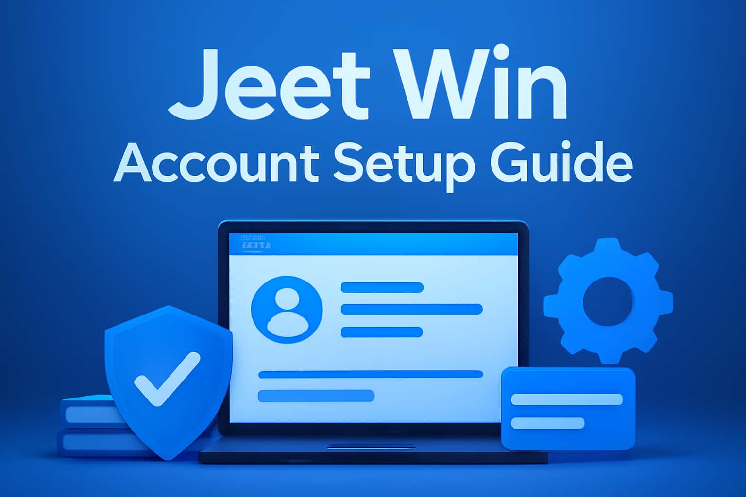 An informative visual representation of the Jeet Win Account Setup process.