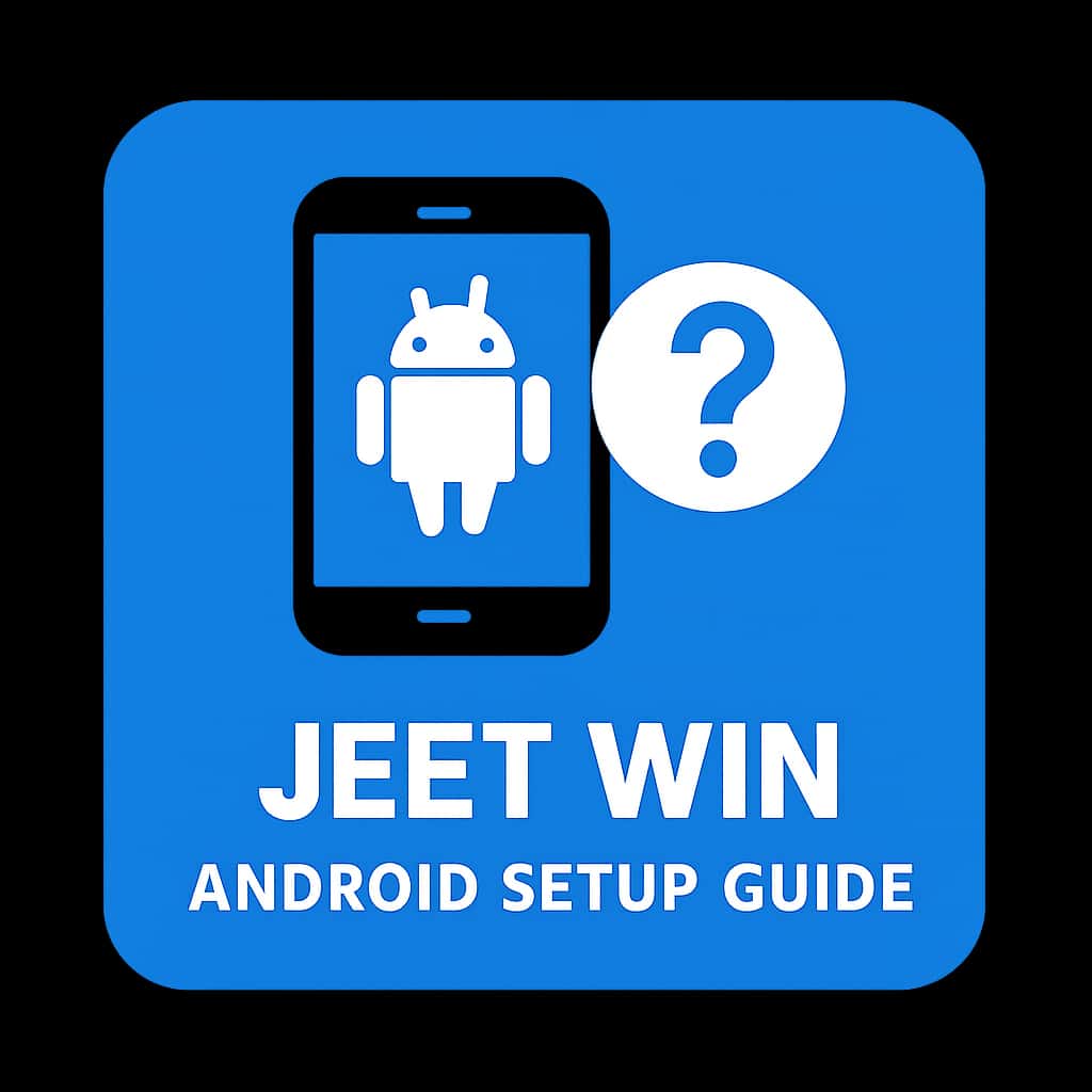 Icon representing the Jeet Win Android Setup Guide.