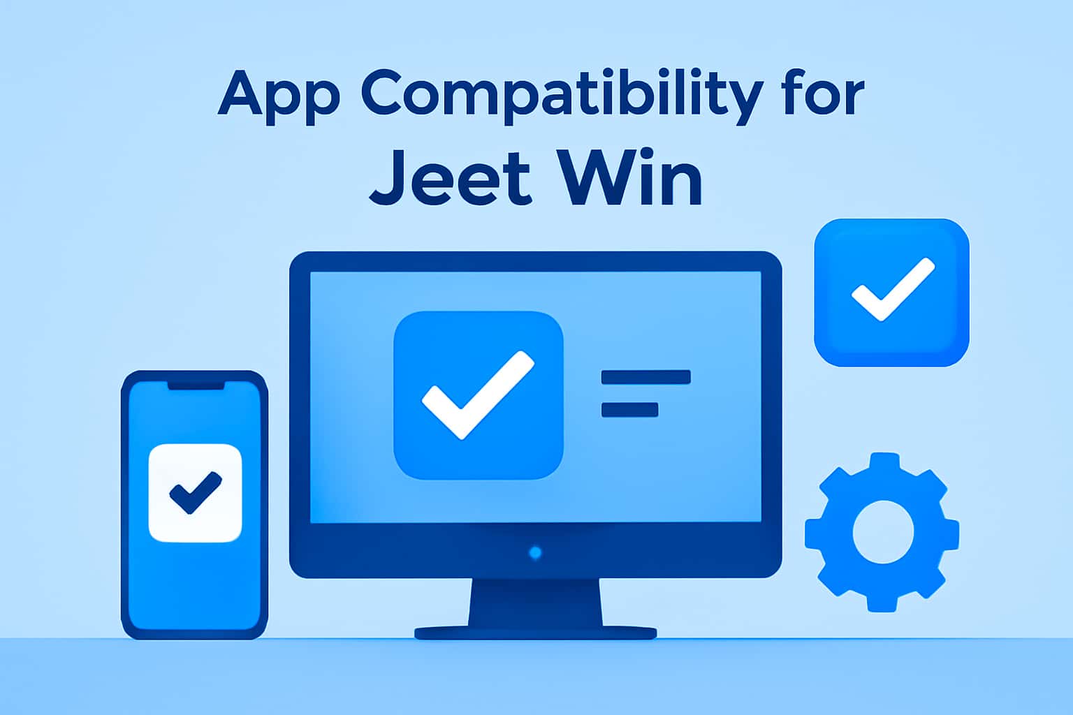 Informational image representing app compatibility details for Jeet Win.