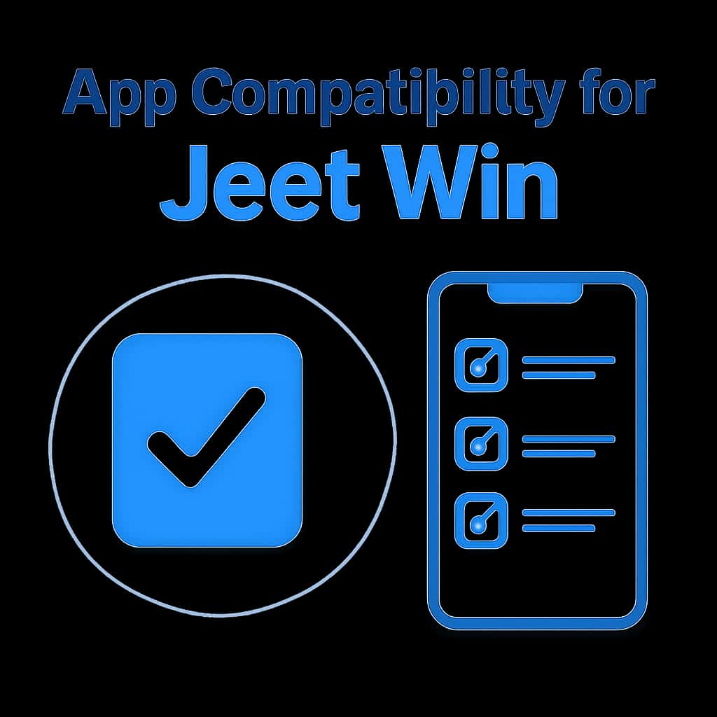 Diagram illustrating app compatibility for Jeet Win.