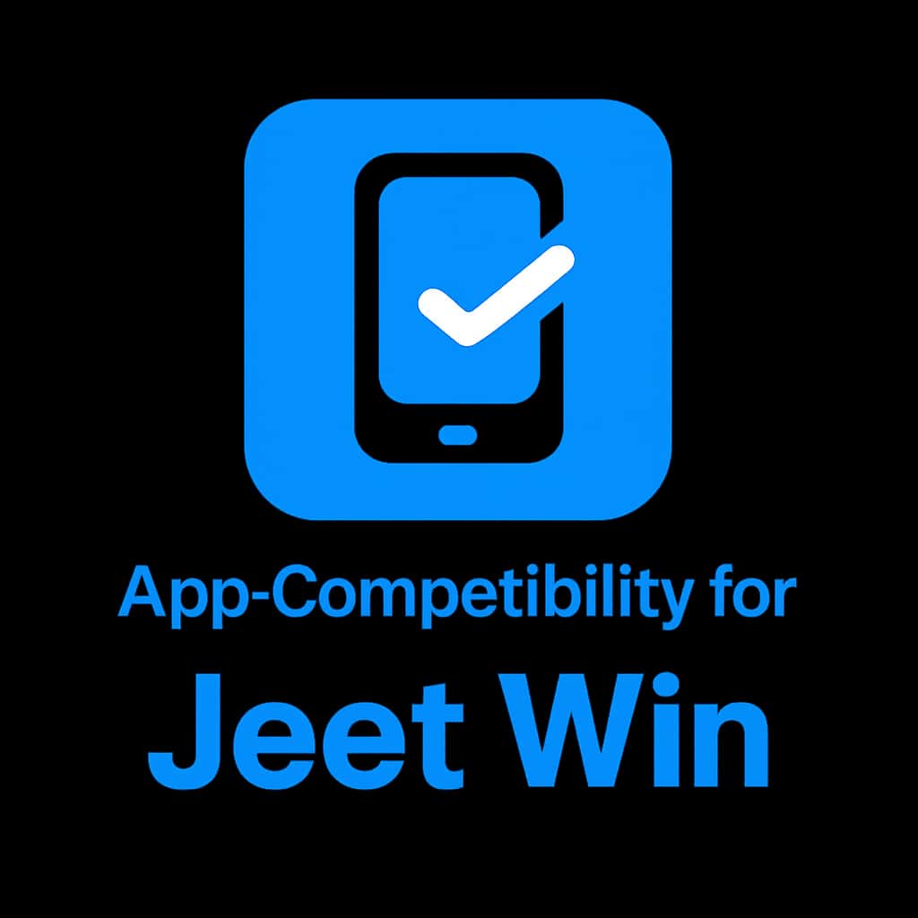 Icon representing app compatibility for Jeet Win.