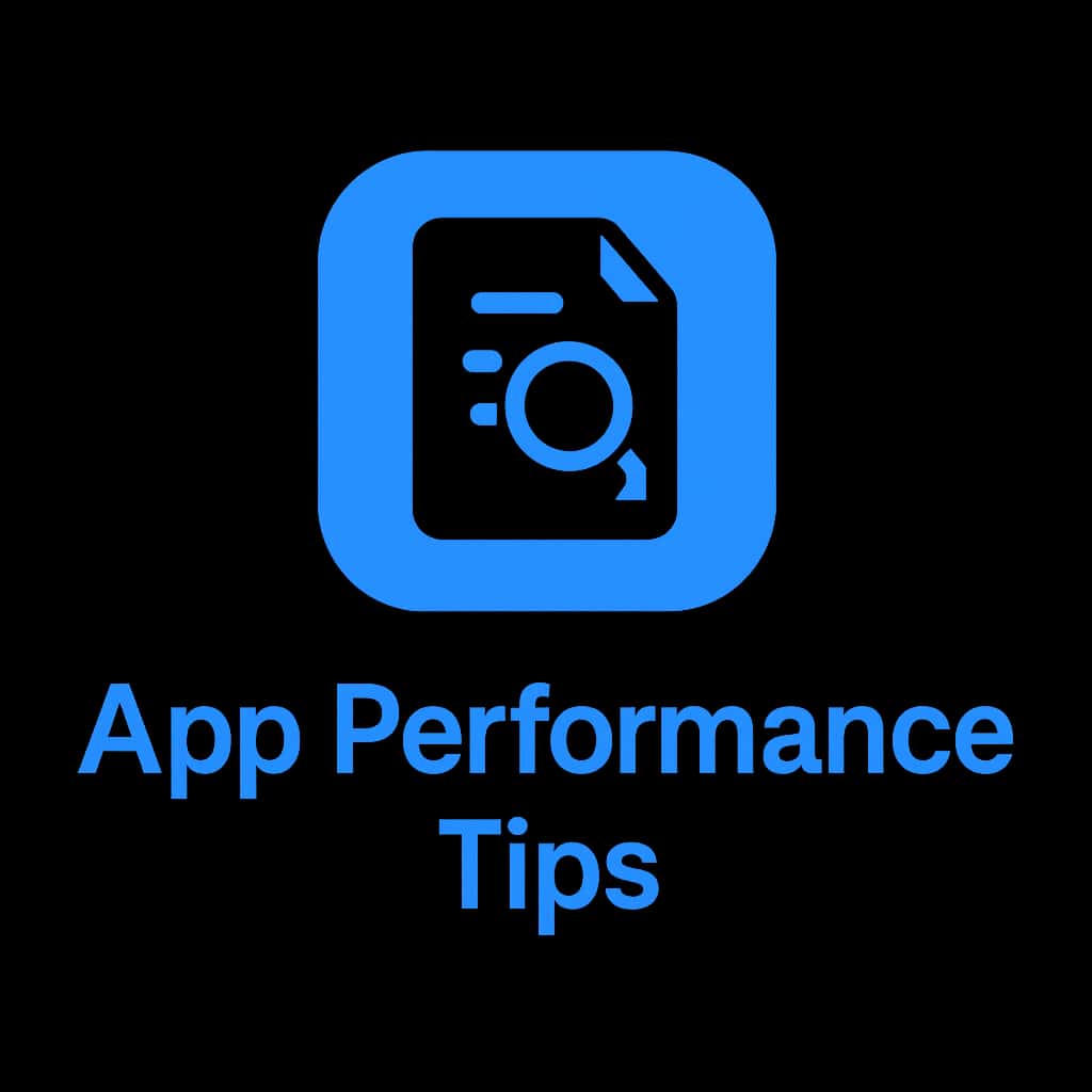 Icon representing Jeet Win App Performance Tips.