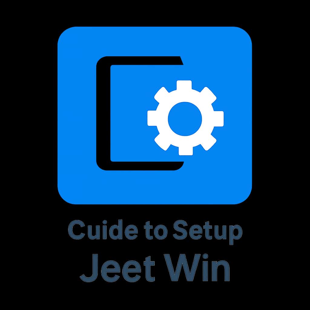 Icon representing the Jeet Win setup guide.