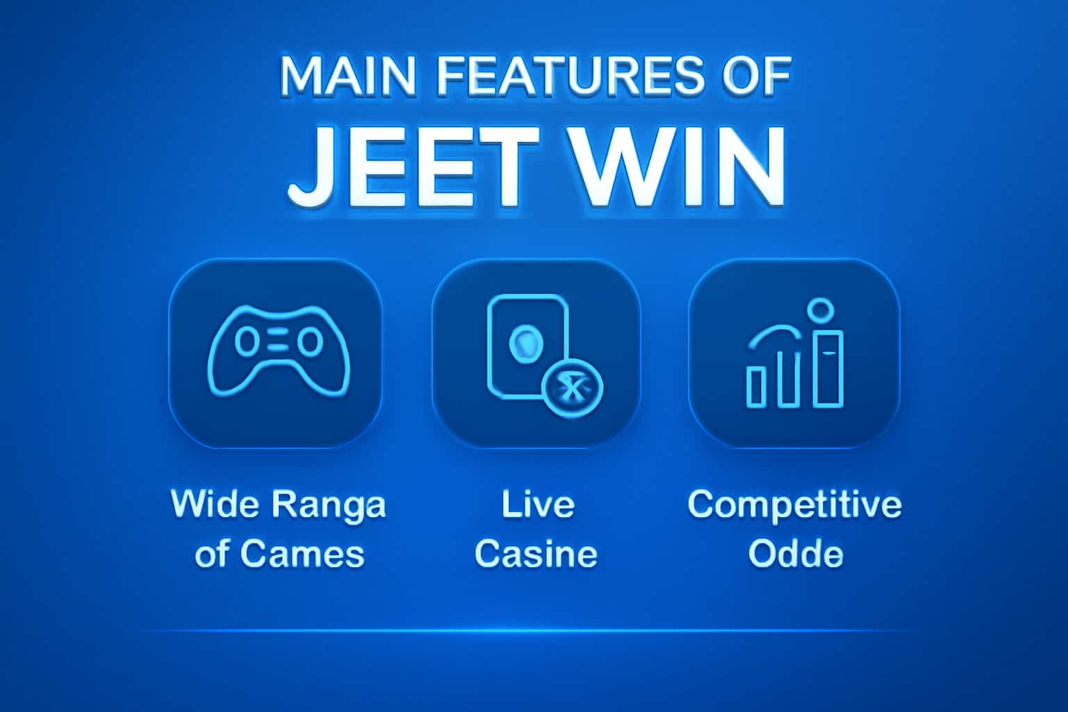 An informational scene featuring the text 'Jeet Win' prominently.