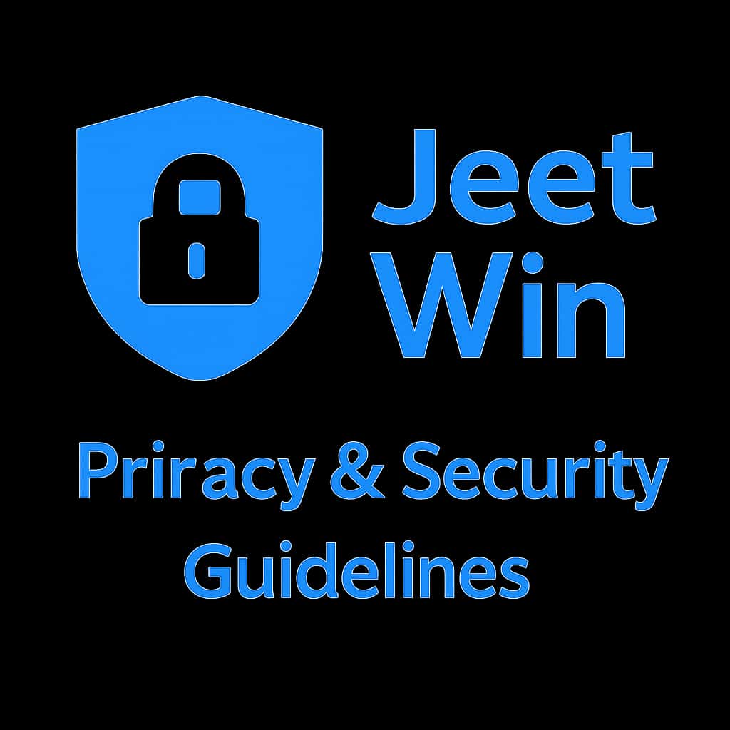 Icon representing Jeet Win Privacy & Security Guidelines.