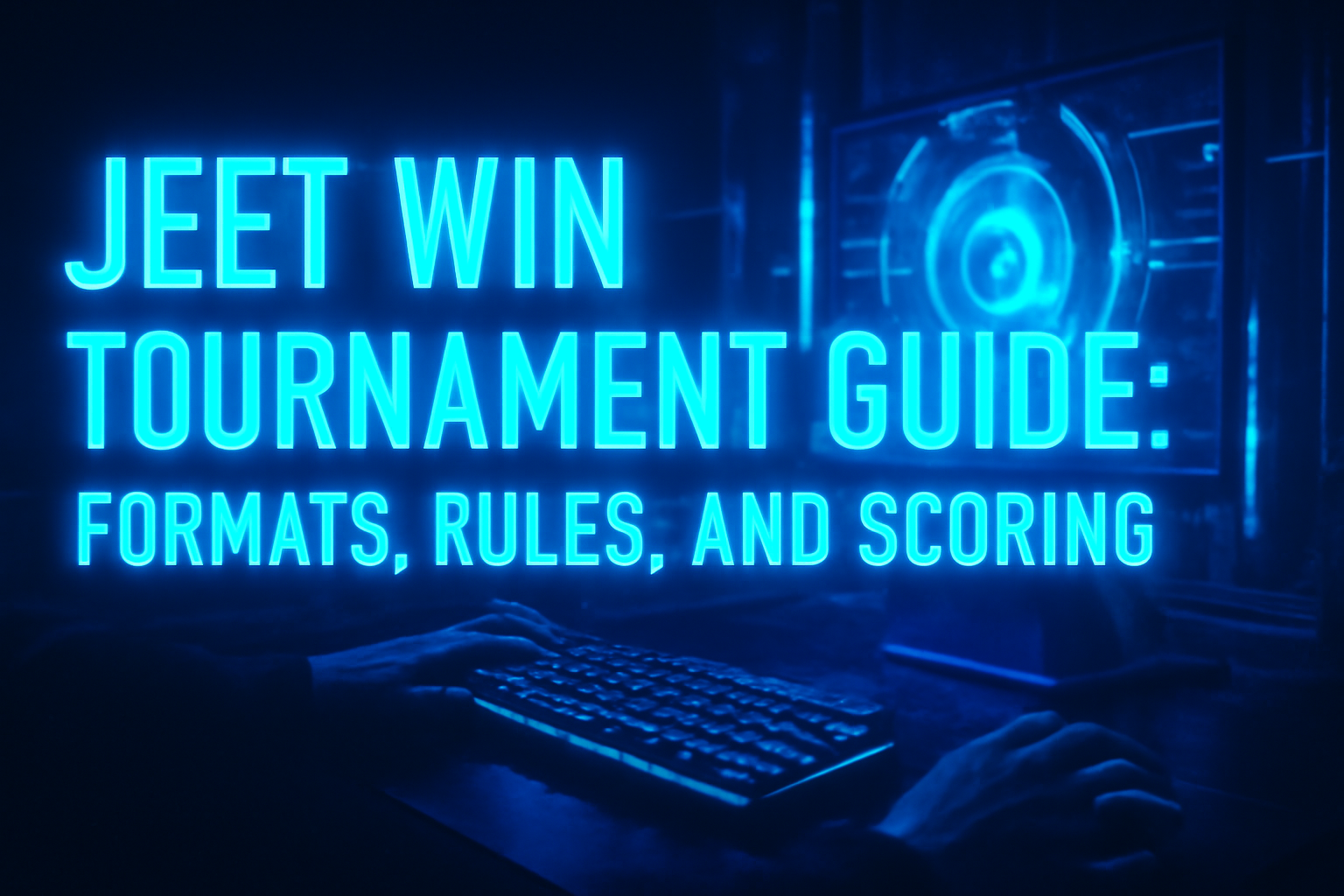 Informational scene showcasing the setup process for Jeet Win.