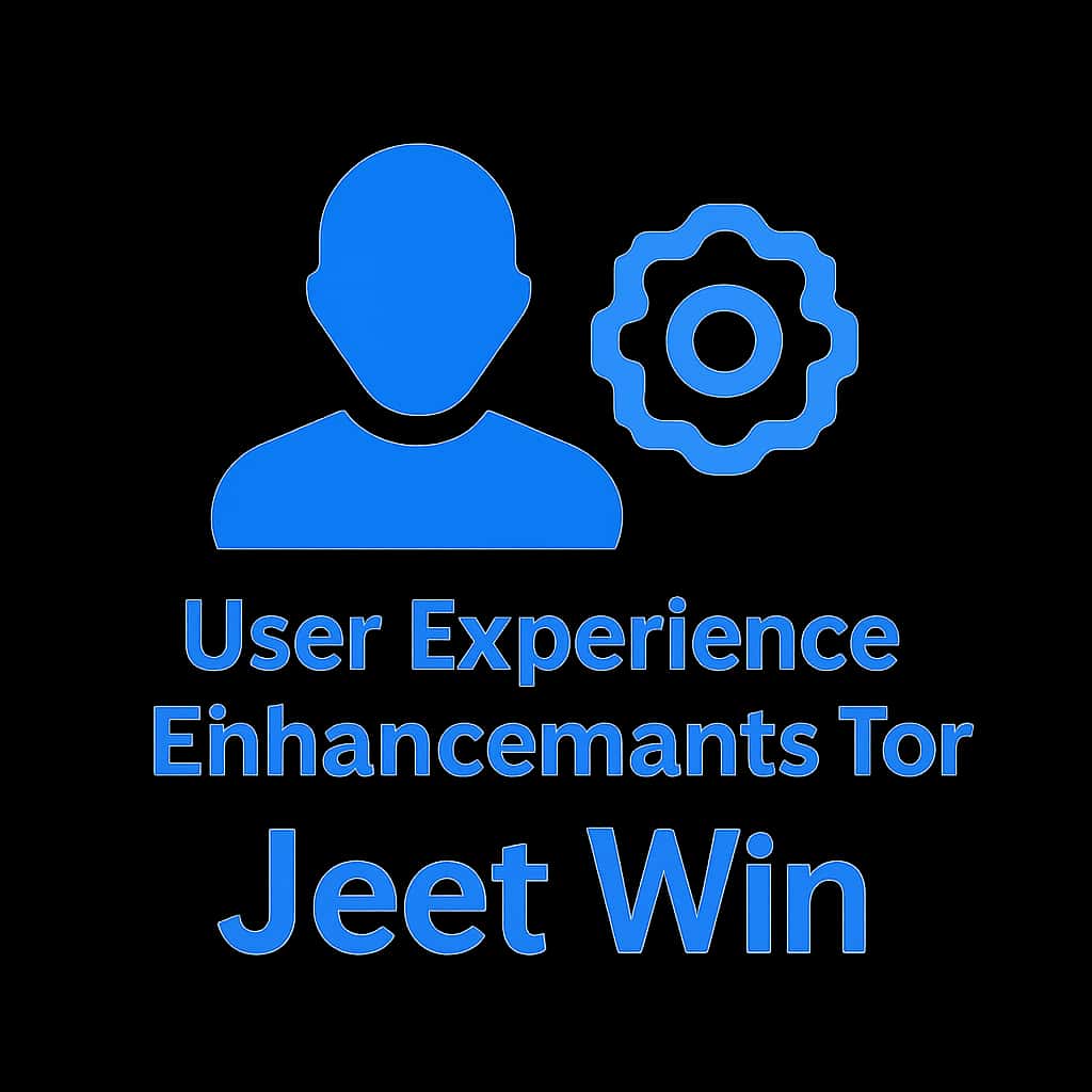 An icon representing user experience enhancements for Jeet Win.