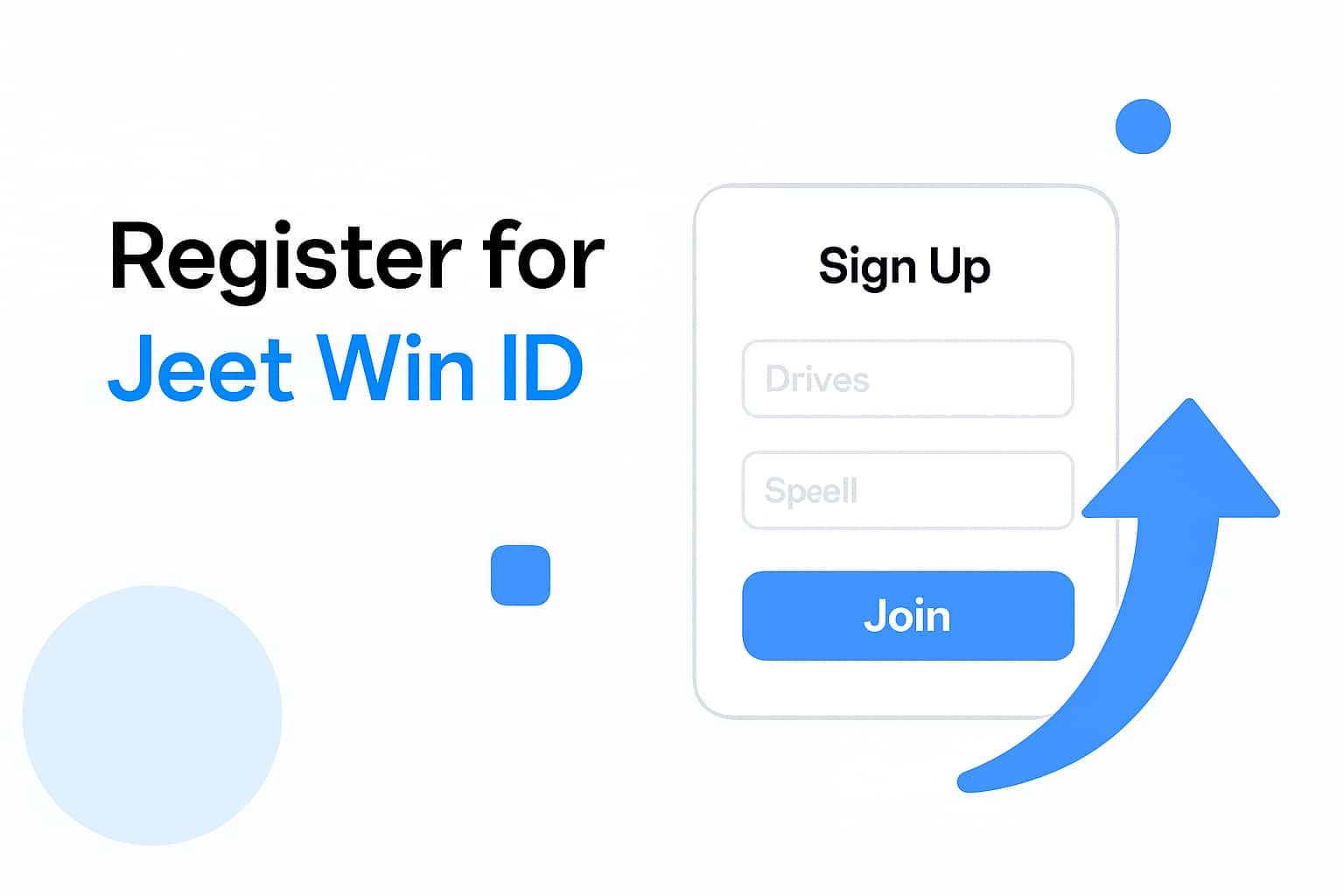 Register for Jeet Win ID Interface