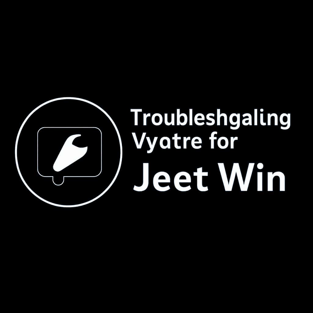 Icon representing troubleshooting updates for Jeet Win.