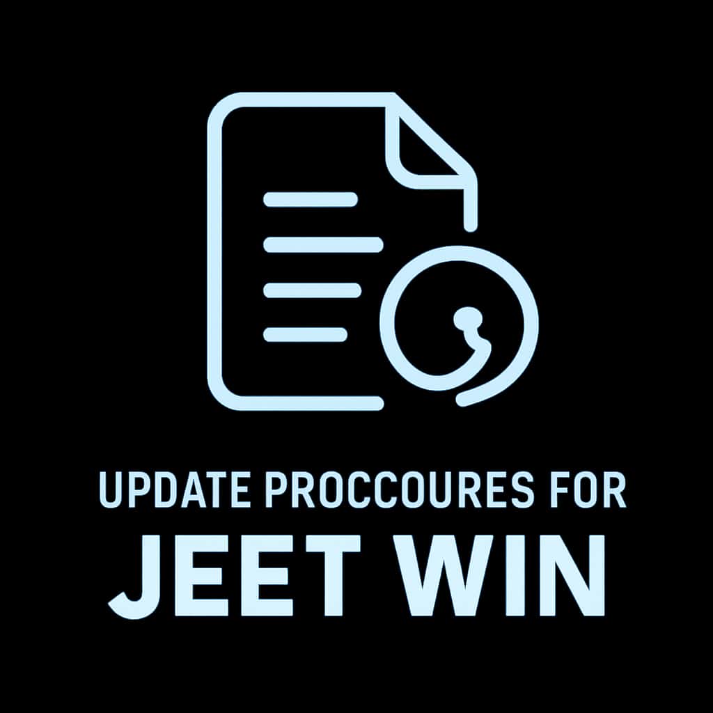 Icon representing Update Procedures for Jeet Win.